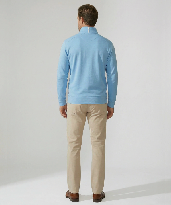Signature Leaderboard Pima Cotton Quarter-Zip Pullover - Bobby Jones