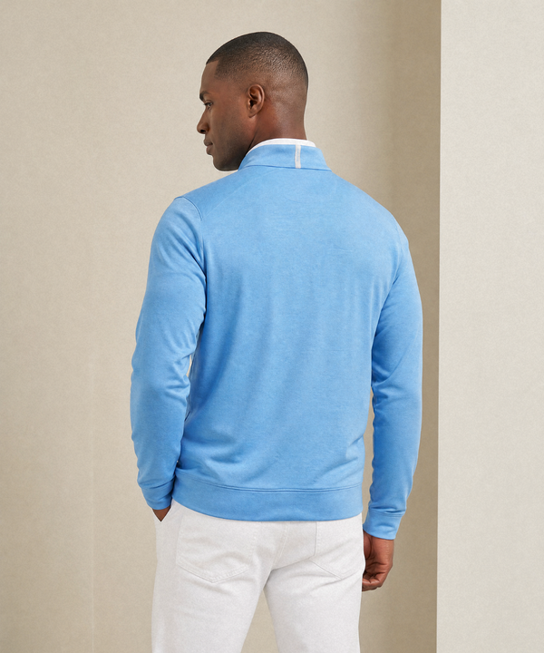 Signature Leaderboard Pima Cotton Quarter-Zip Pullover - Bobby Jones