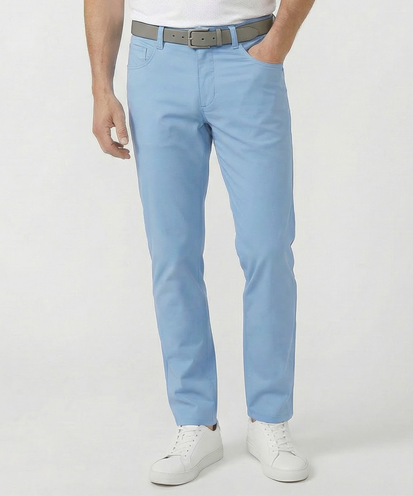 St. Charles 2.0 Brushed Cotton Stretch 5-Pocket Pants - Bobby Jones