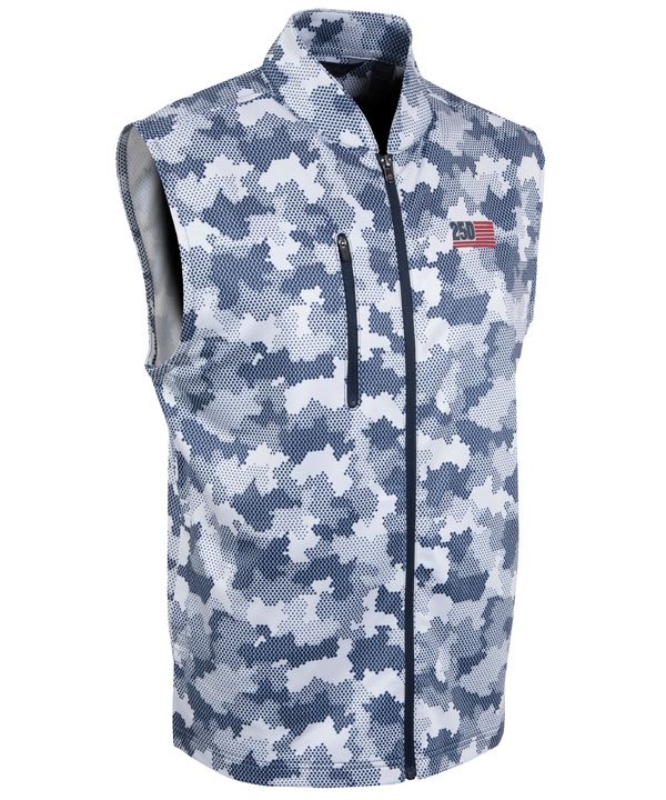 Patriot Gamer Blade Collar Full-Zip Vest - Bobby Jones