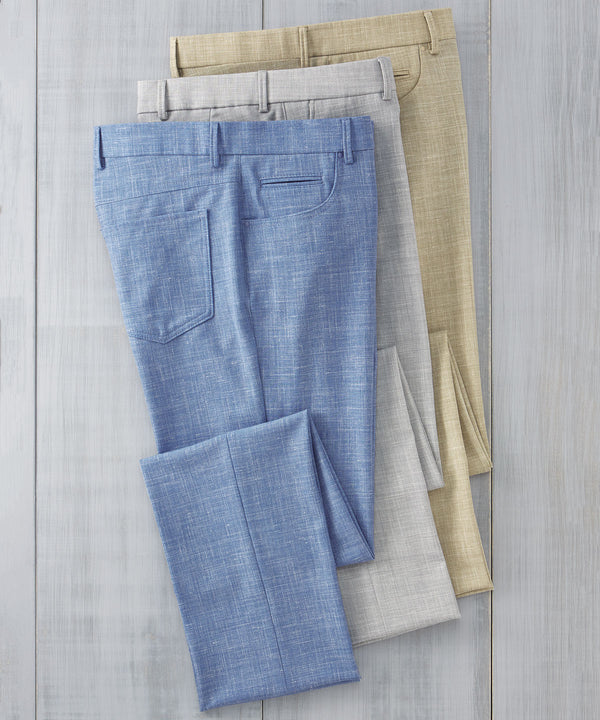 LAYER-0 LINEN 5 POCKET PANTSパンツ - INGENUITYWEBDESIGN