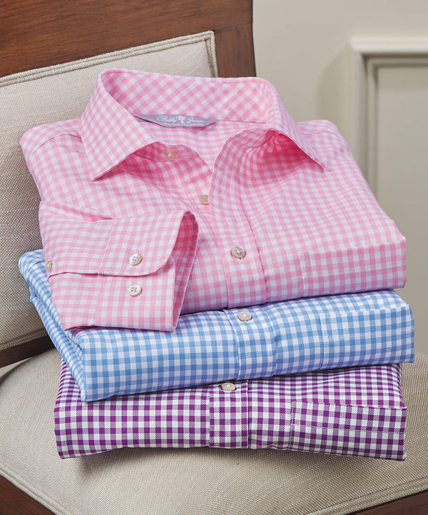 Heritage Italian-Made 100% Royal Oxford Cotton Solid Sport Shirt - Bobby  Jones