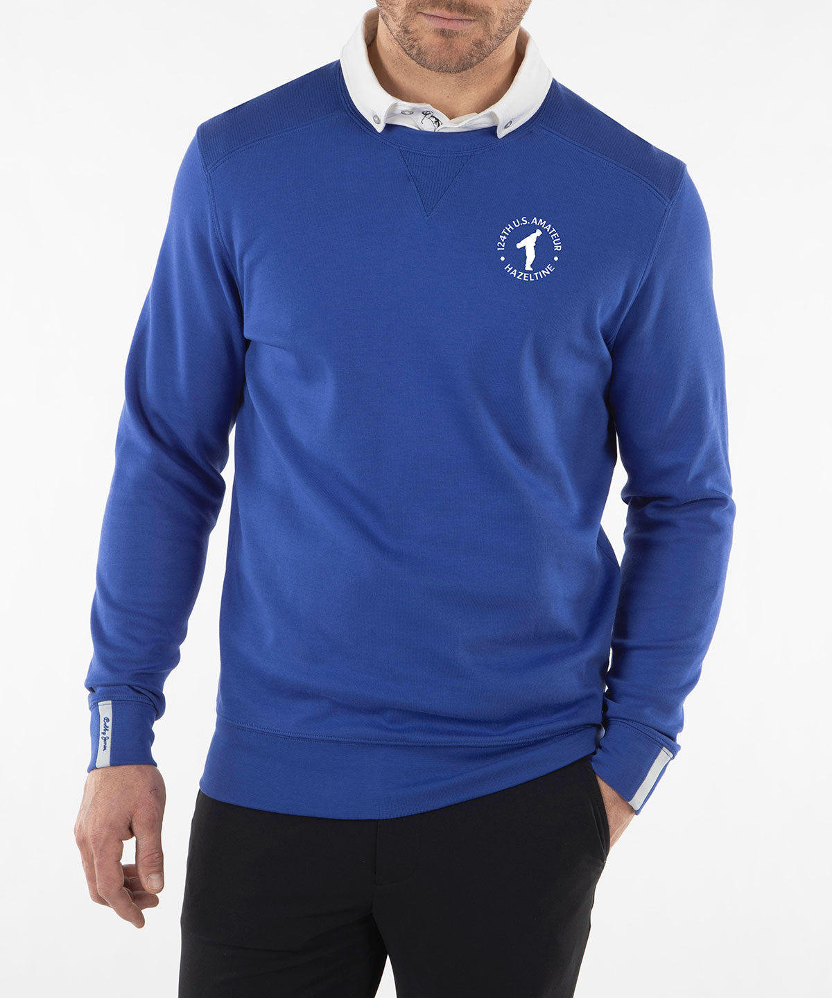 124th U.S. Amateur Men&#39;s Bobby Jones Signature Leaderboard Pima Cotton Pullover