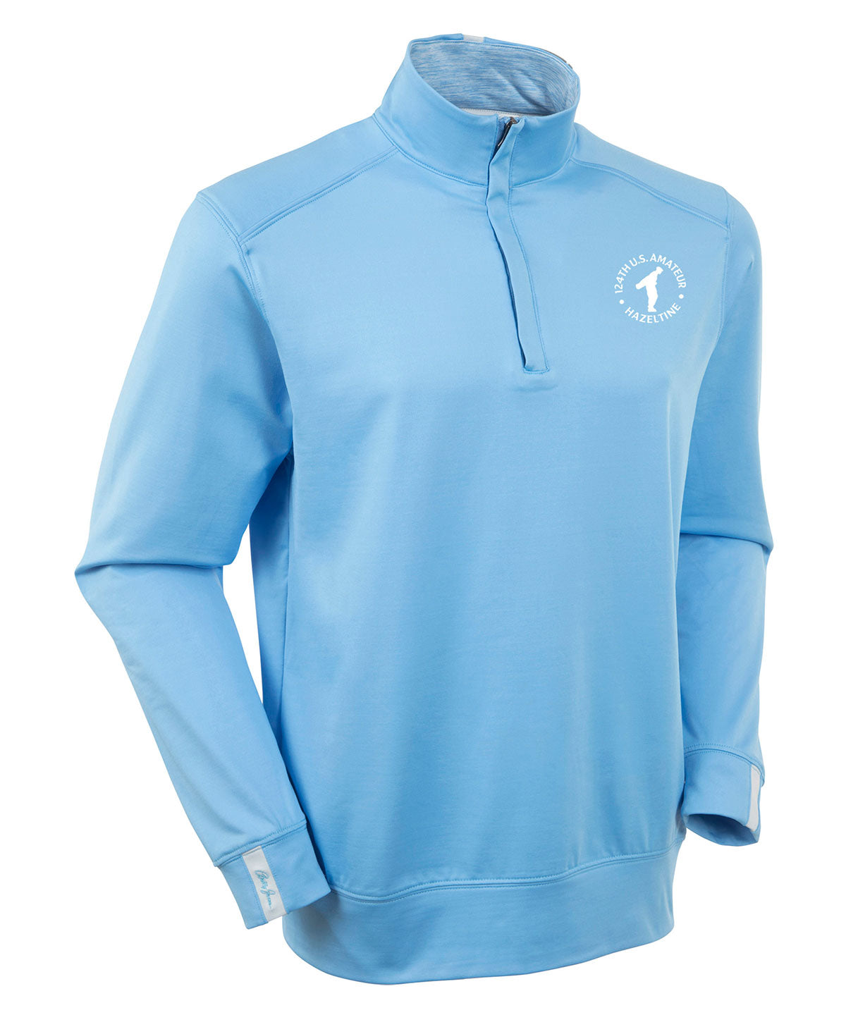 124th U.S. Amateur Men's Bobby Jones Scorecard Quarter-Zip Long-Sleeve Pullover