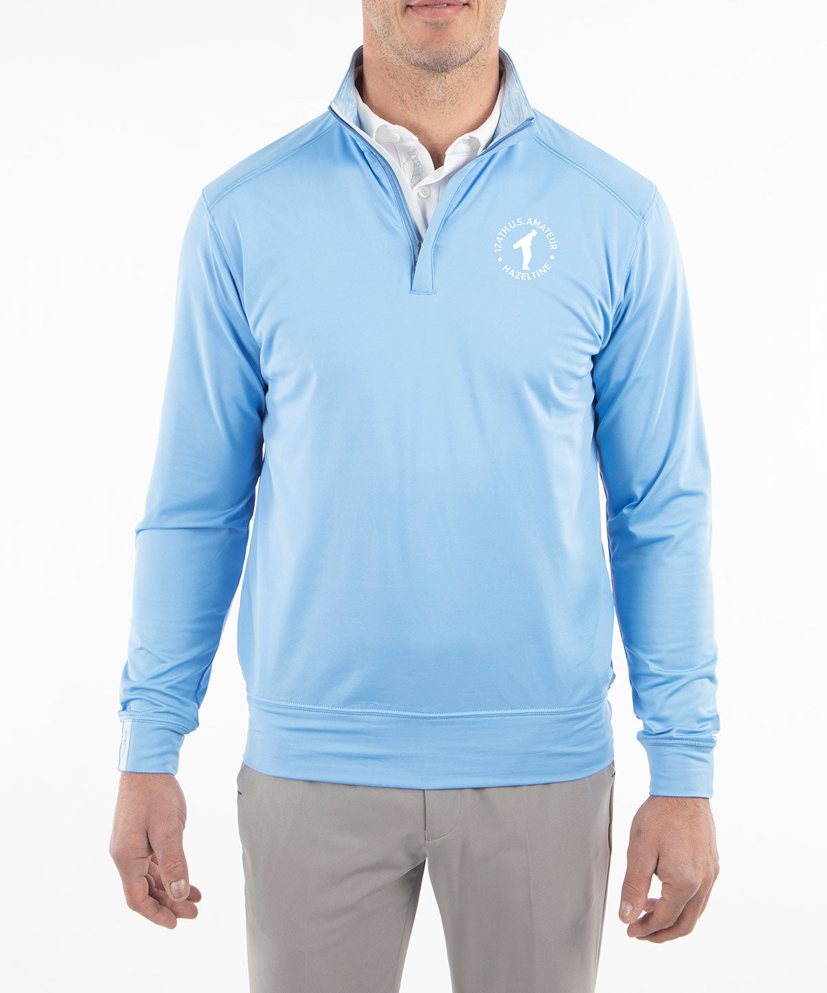 124th U.S. Amateur Men&#39;s Bobby Jones Scorecard Quarter-Zip Long-Sleeve Pullover