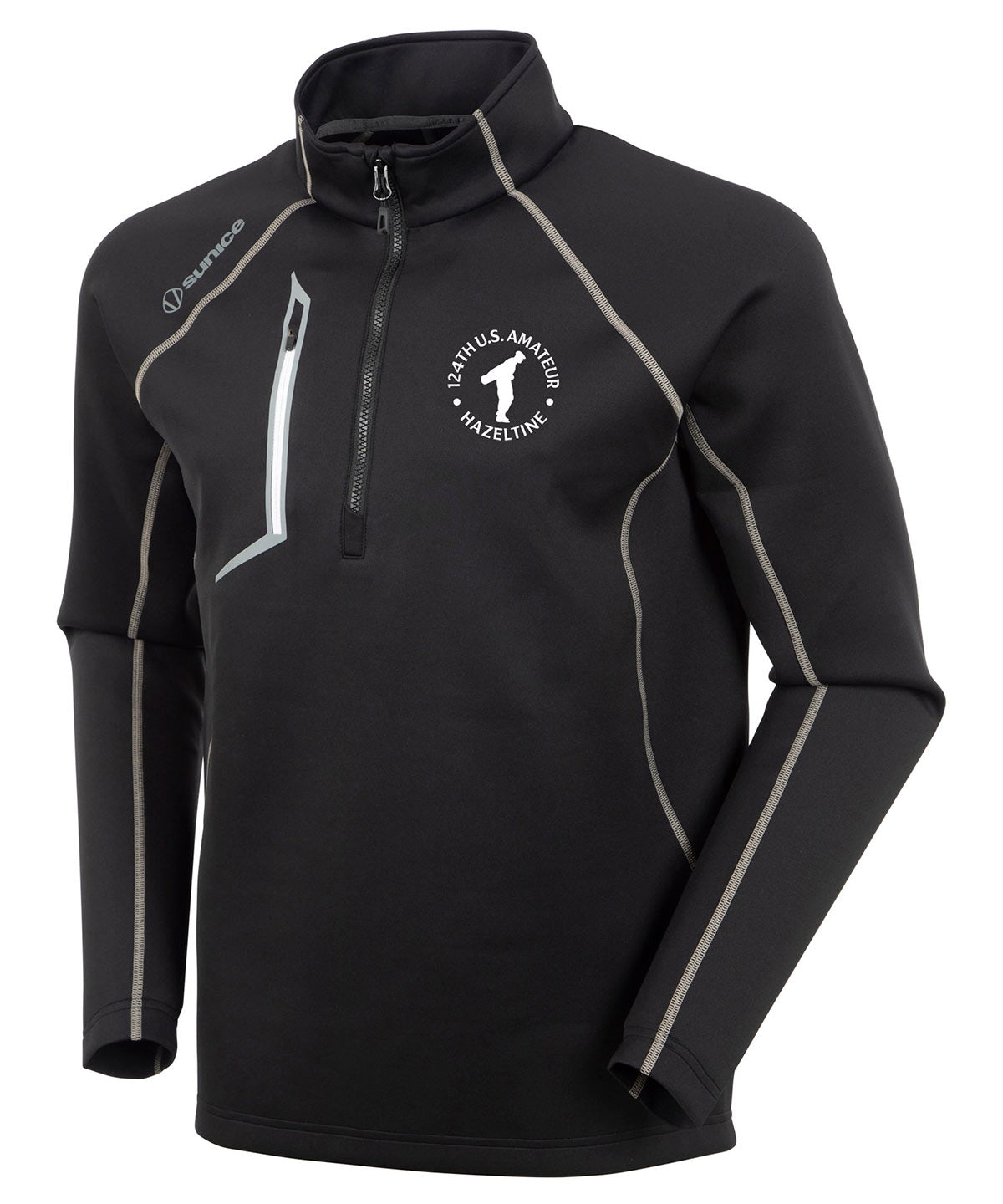 124th U.S. Amateur Sunice Men&#39;s Allendale 2.0 Water Repellant Pullover