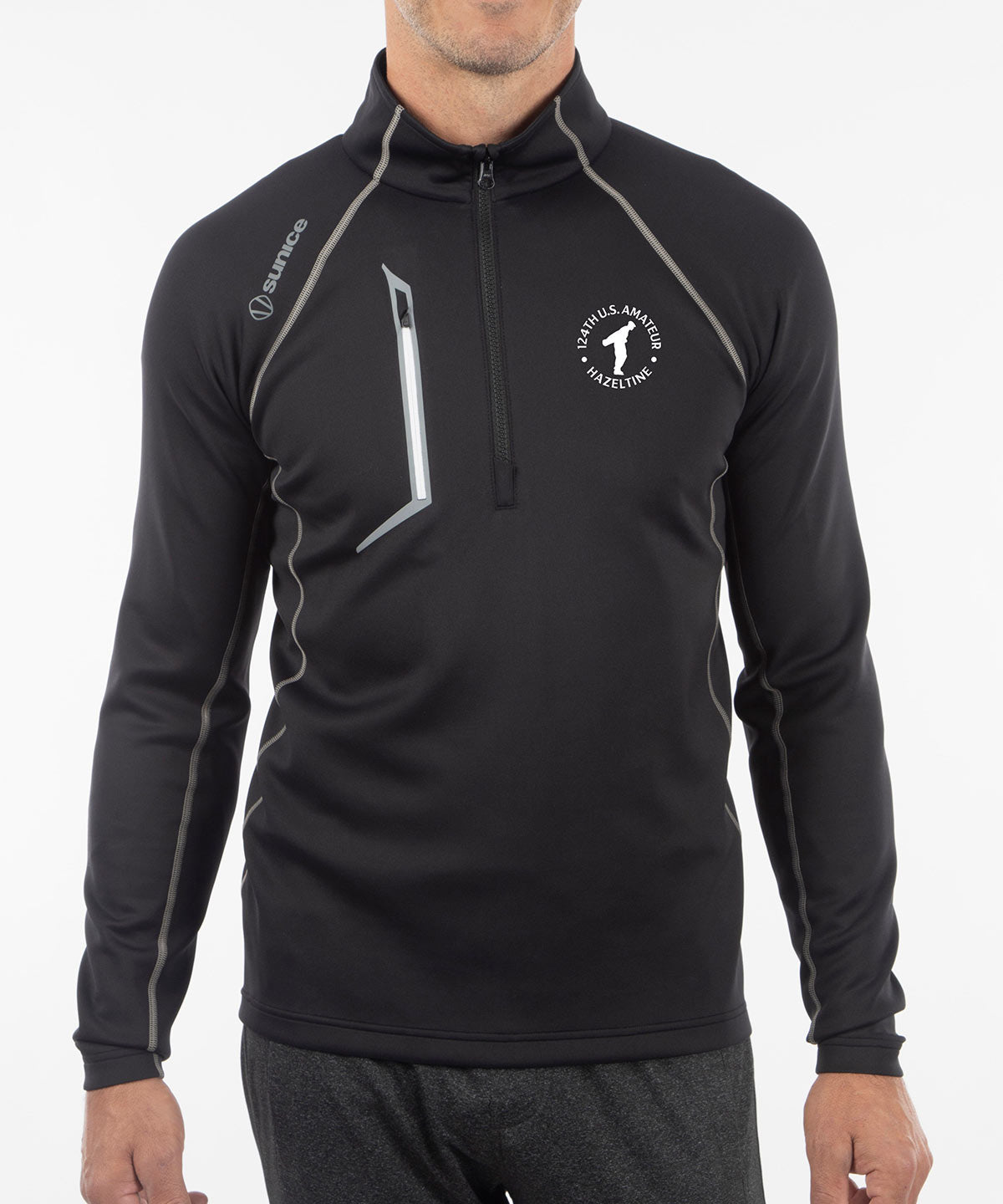 124th U.S. Amateur Sunice Men&#39;s Allendale 2.0 Water Repellant Pullover