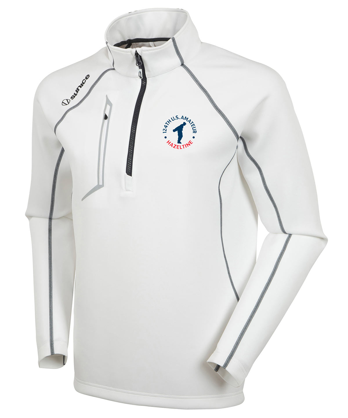 124th U.S. Amateur Sunice Men&#39;s Allendale 2.0 Water Repellant Pullover