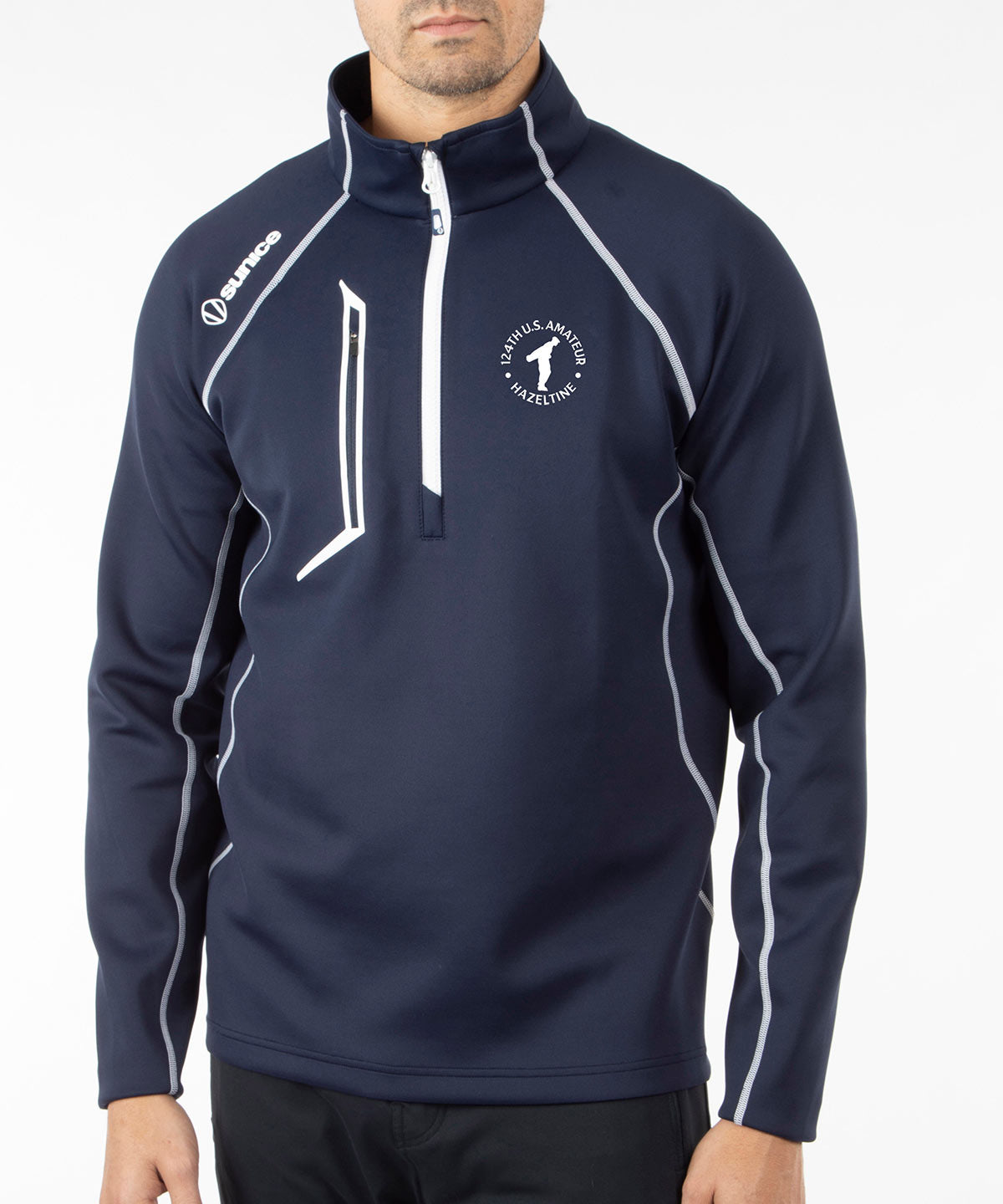 124th U.S. Amateur Sunice Men&#39;s Allendale 2.0 Water Repellant Pullover