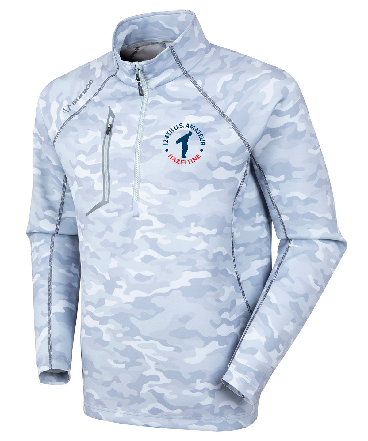 124th U.S. Amateur Sunice Men's Allendale 2.0 Water Repellant Pullover