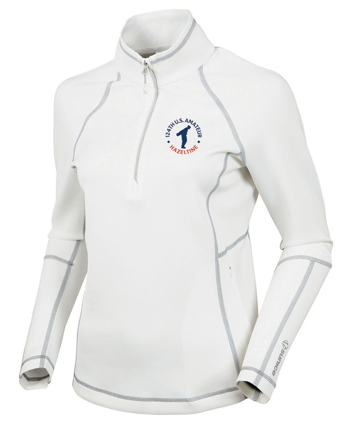 124th U.S. Amateur Women&#39;s Sunice Maddy 2.0 Quarter-Zip Knit Pullover