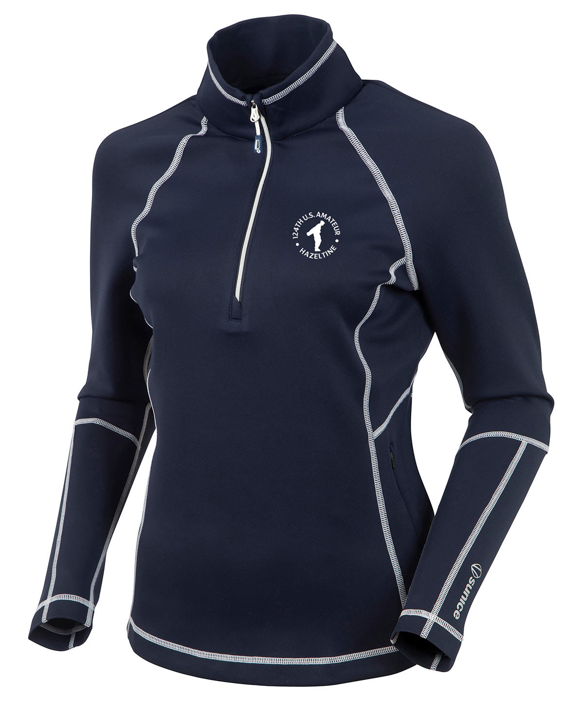 124th U.S. Amateur Women&#39;s Sunice Maddy 2.0 Quarter-Zip Knit Pullover