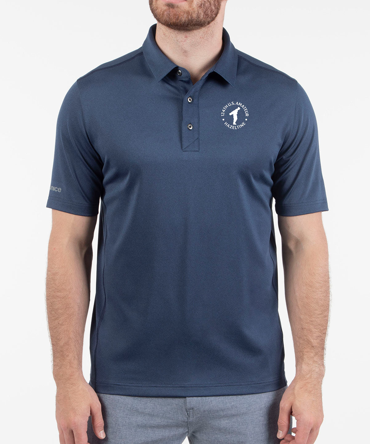 124th U.S. Amateur Men&#39;s Sunice Fynn Body Mapping Knit Polo