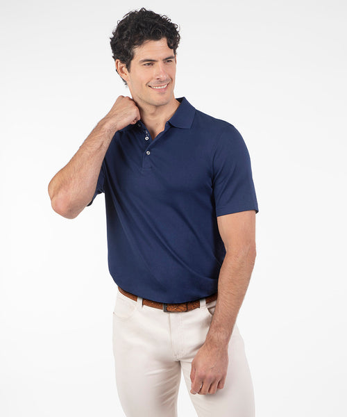 Signature Supreme 100% Cotton Short-Sleeve Polo Shirt - Bobby Jones