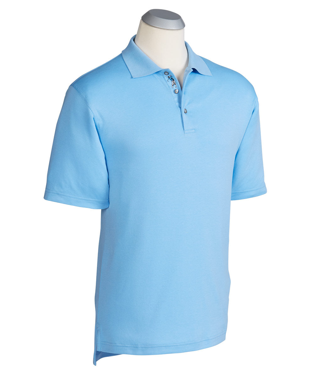 Supreme 100% Cotton Short Sleeve Polo Shirt - Bobby Jones