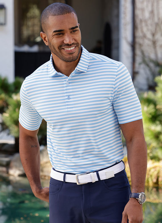 Men's Performance Polos & Tees - Bobby Jones