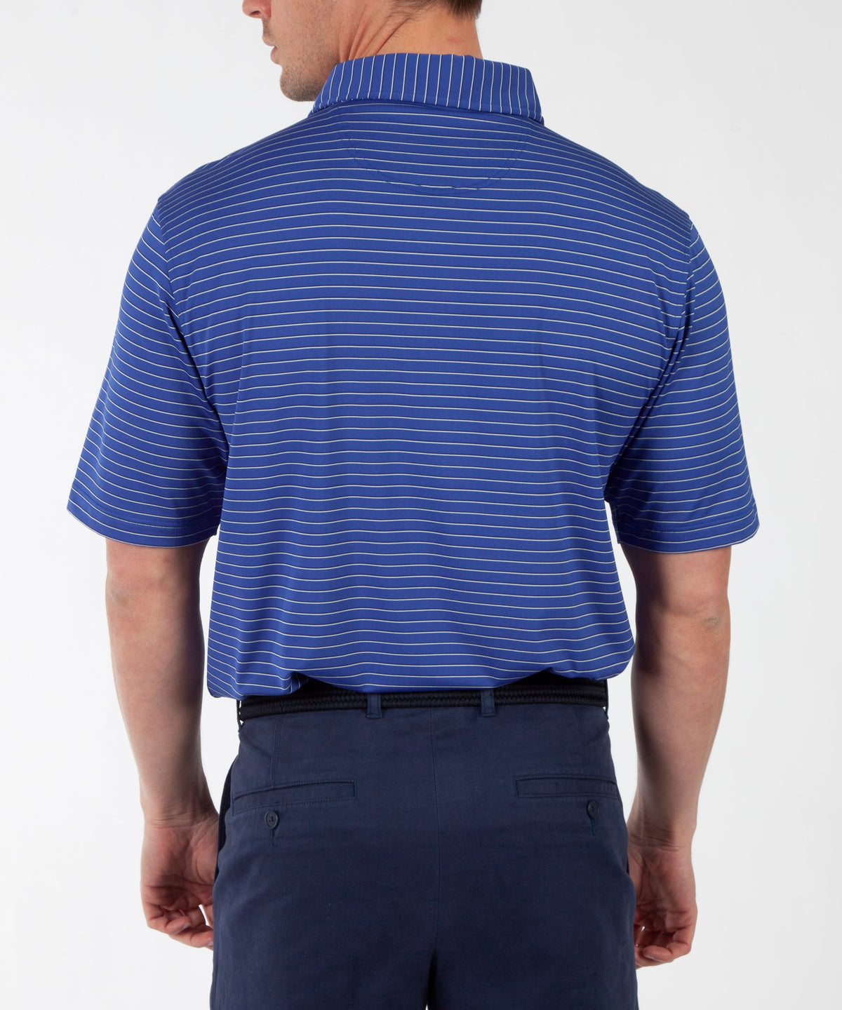 Jersey Cypress Stripe Polo