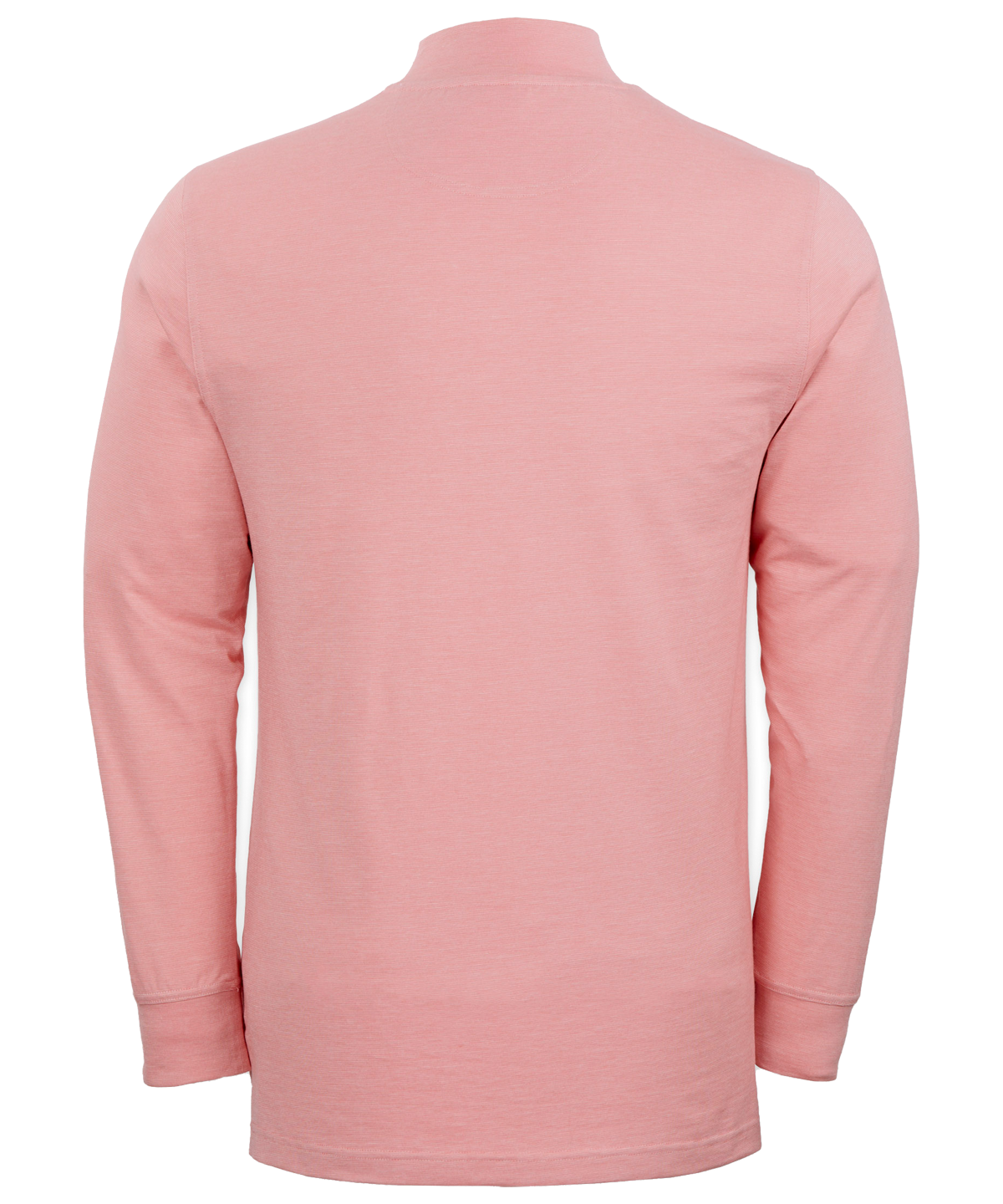 Signature Pima Cotton Stretch Long-Sleeve Mock Neck T-Shirt