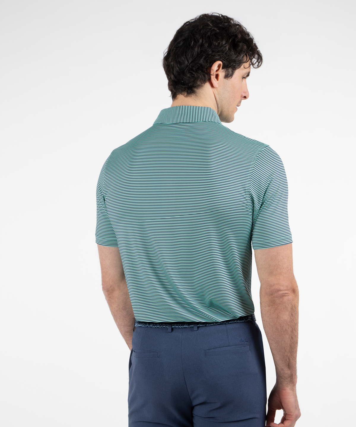 Performance Tonal Striped Polo