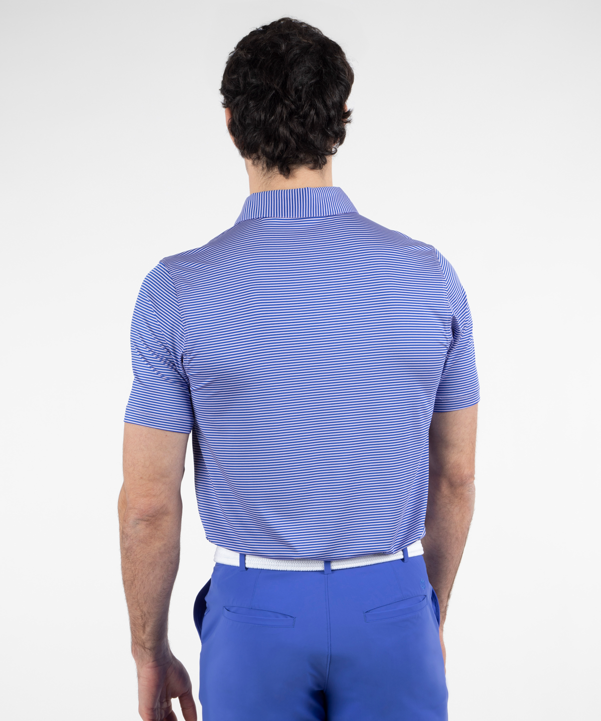 Performance Tonal Striped Polo