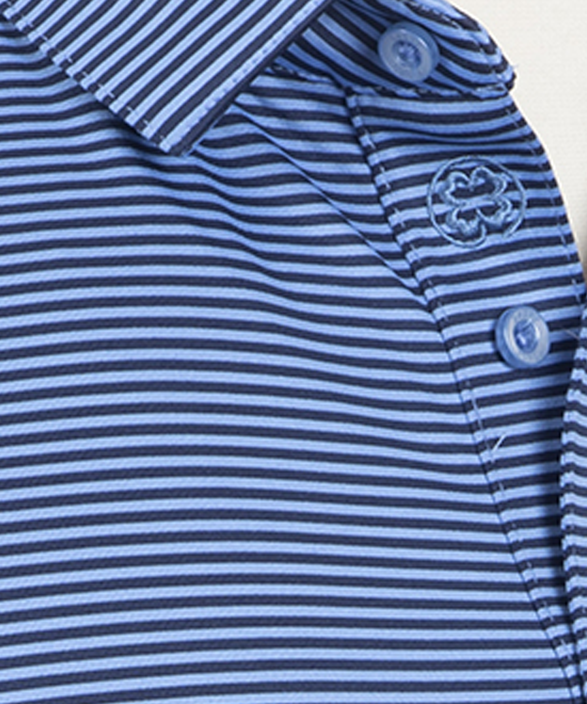 Performance Tonal Striped Polo