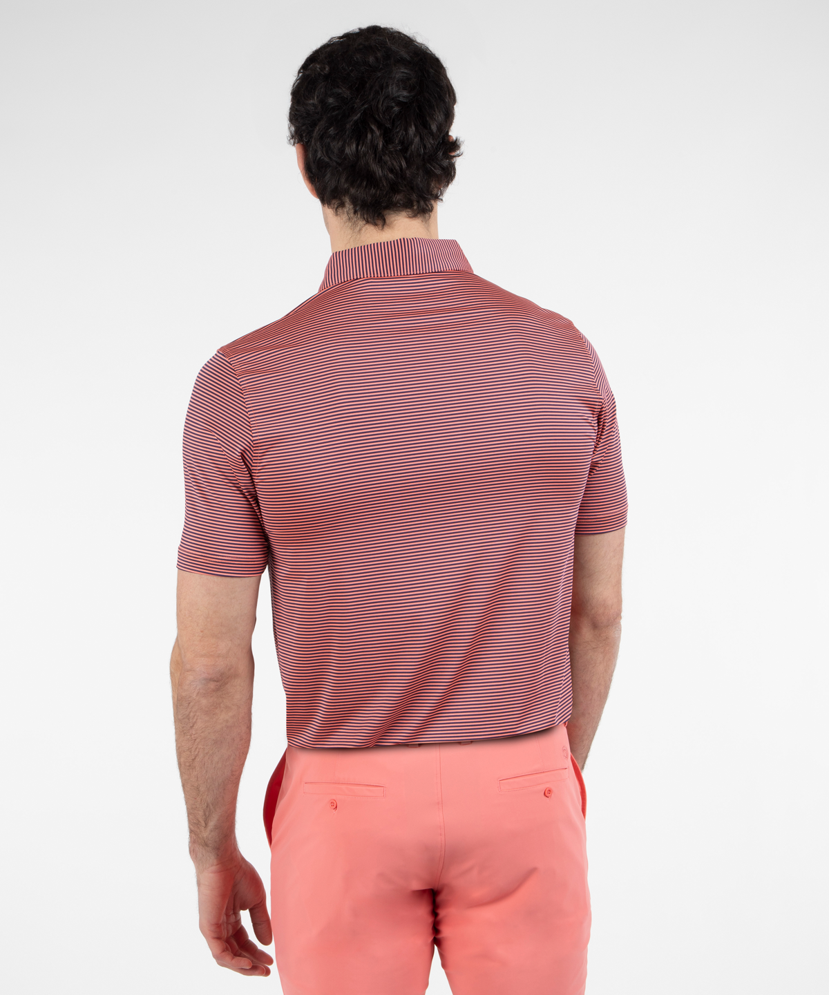 Performance Tonal Striped Polo