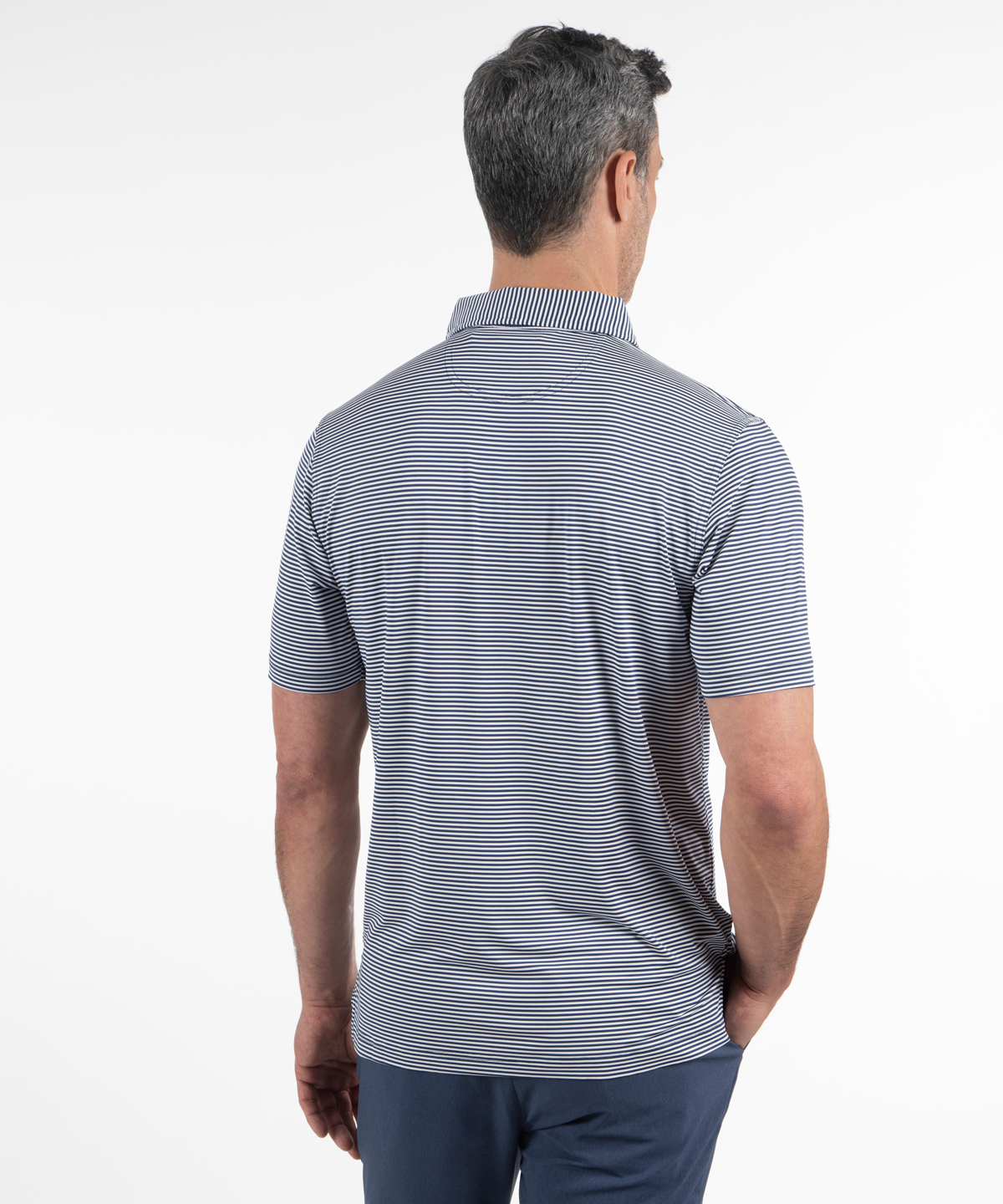 Performance Tonal Striped Polo