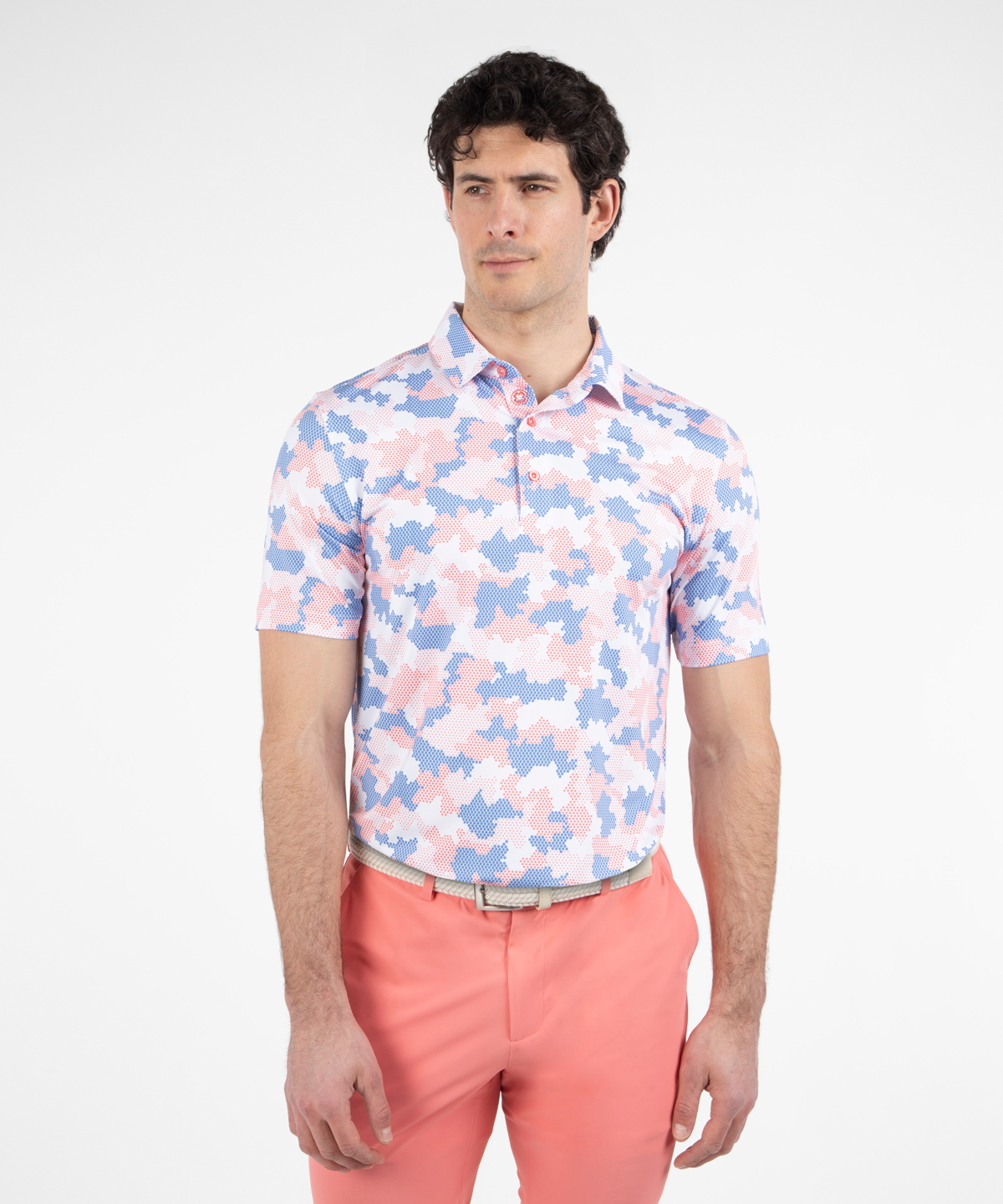 Performance Armed Forces Camo Jersey Polo