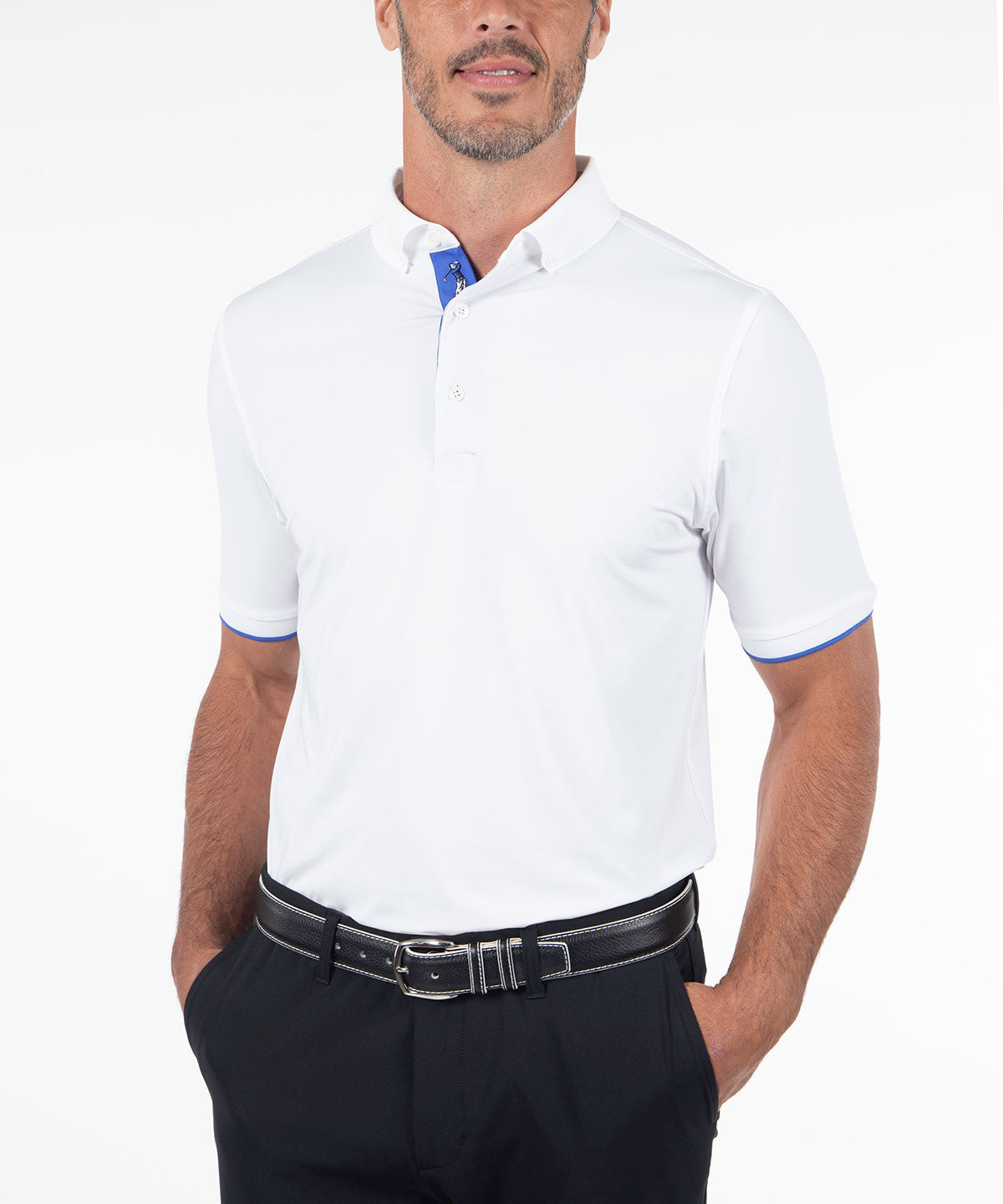 Performance Polo with Contrast Tipping