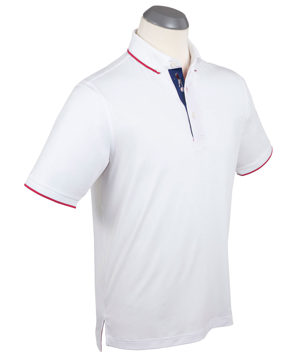 Performance Polo with Contrast Tipping