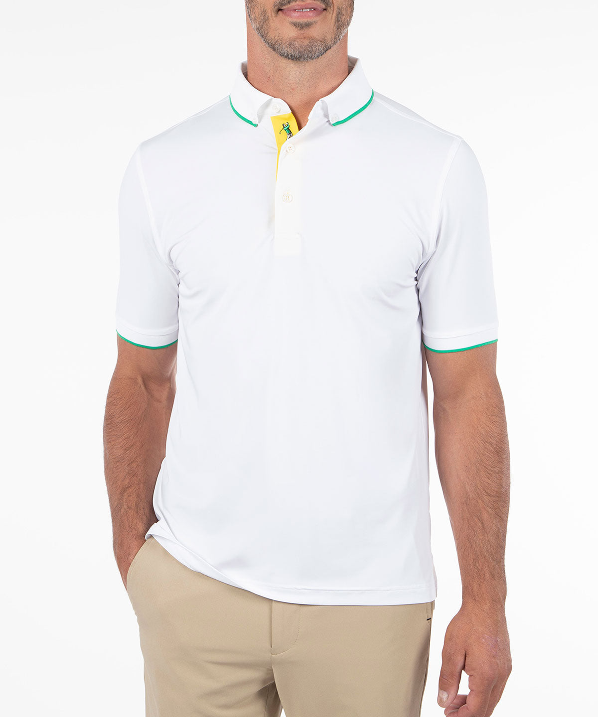 Performance Polo with Contrast Tipping