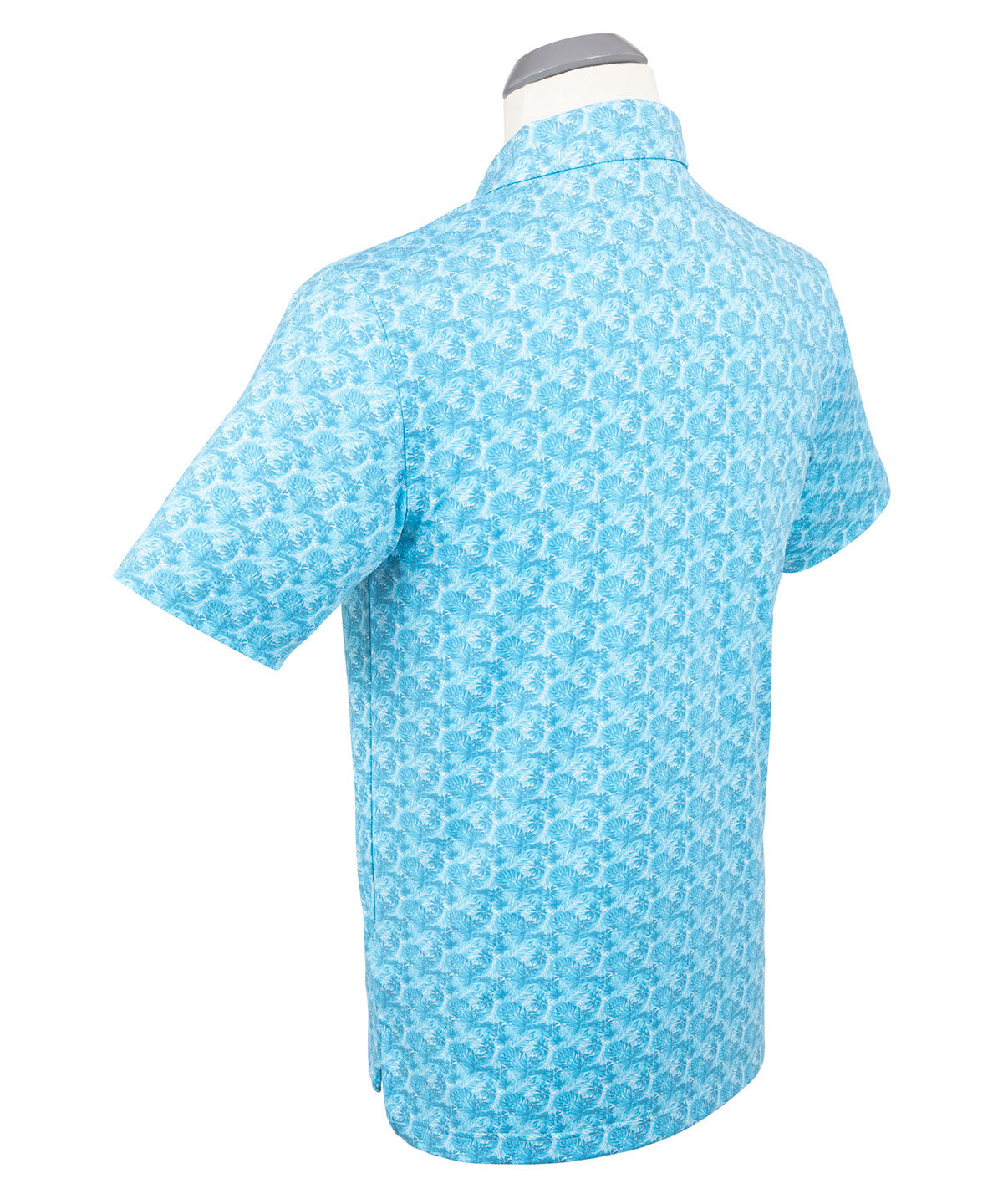 Performance Tropical Print Polo