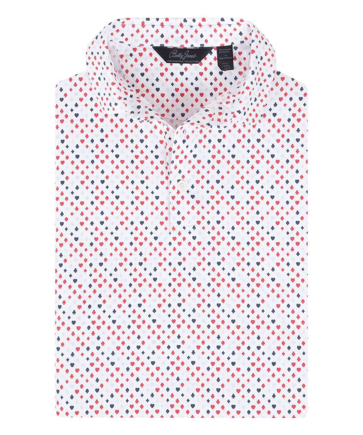 Performance Poker Print Polo