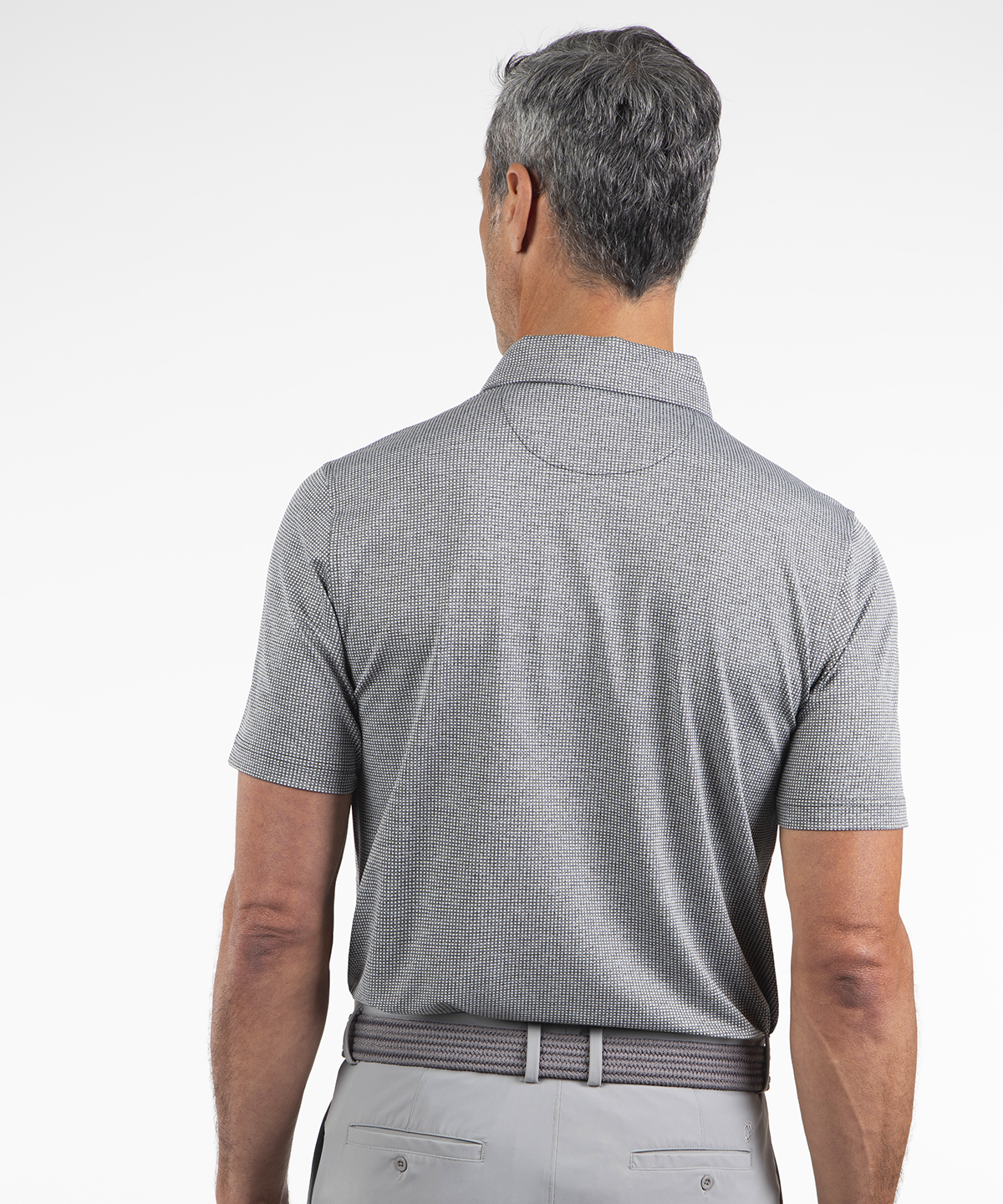 Performance Gingham Jacquard Polo