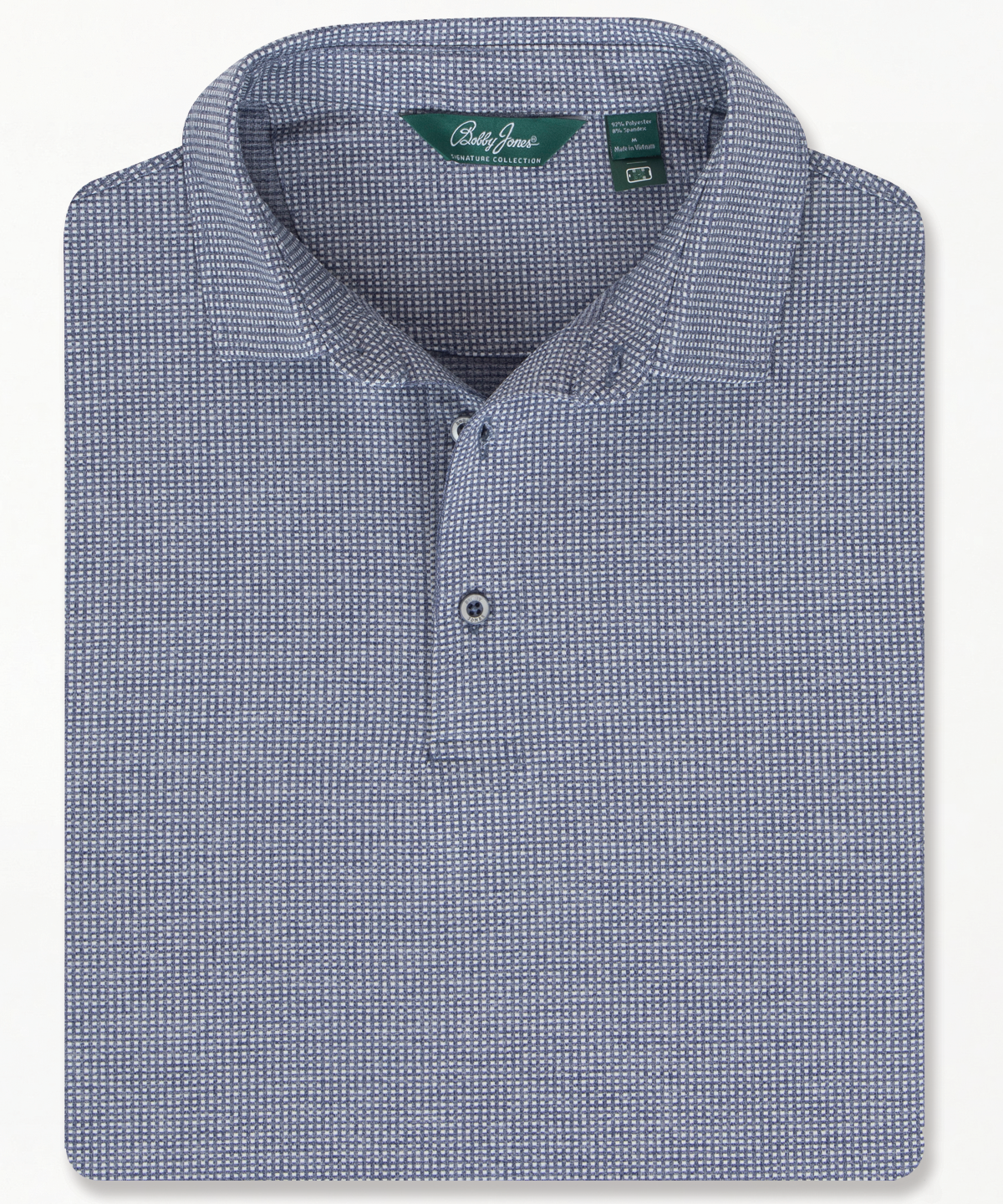 Performance Gingham Jacquard Polo