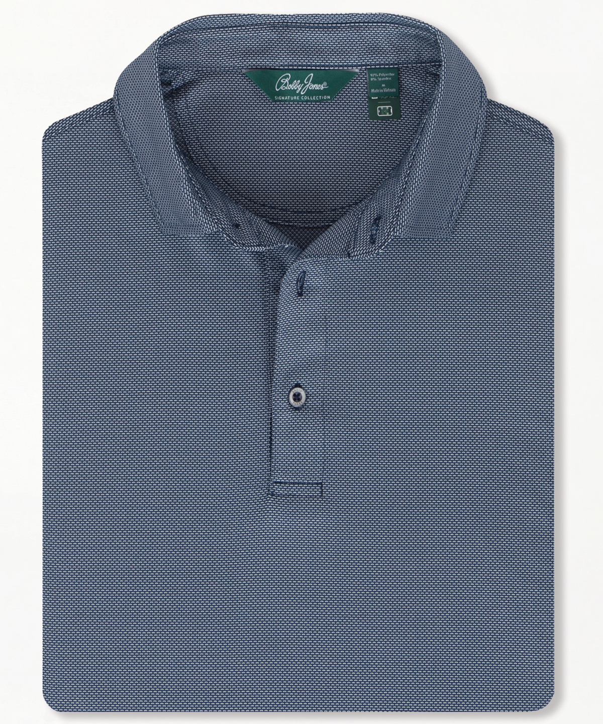 Performance Dash Jacquard Short-Sleeve Polo - Bobby Jones