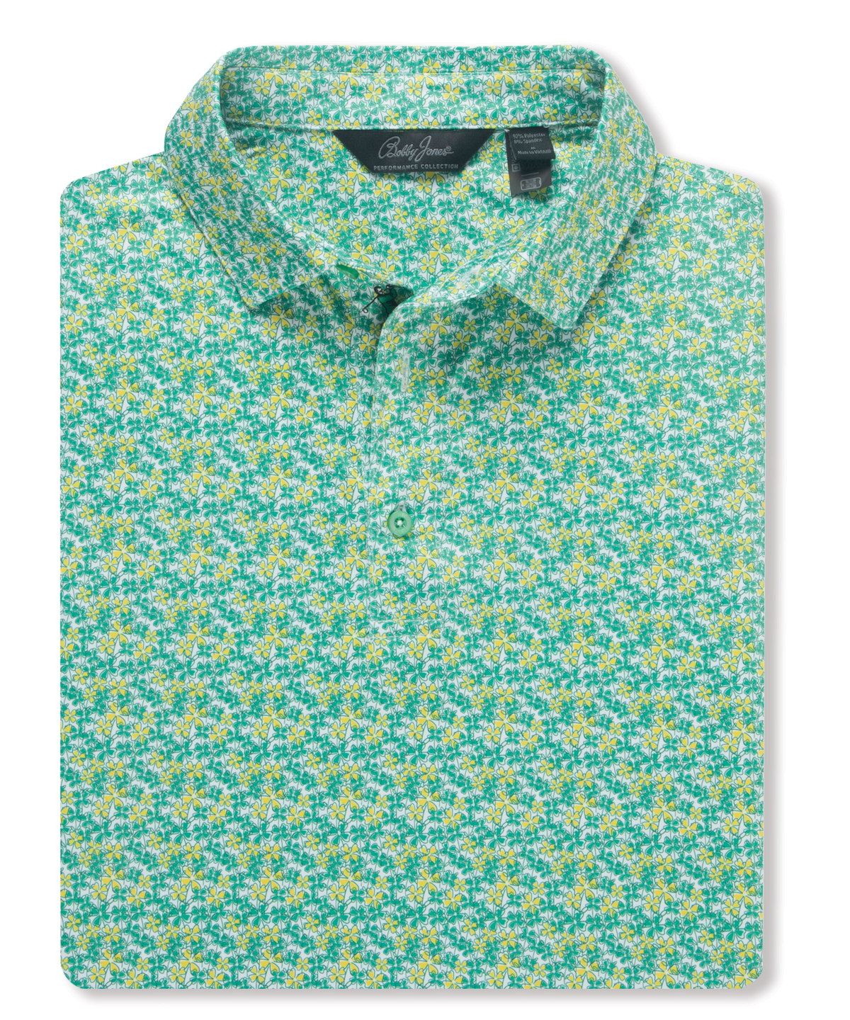 Performance Lucky Print Short-Sleeve Polo