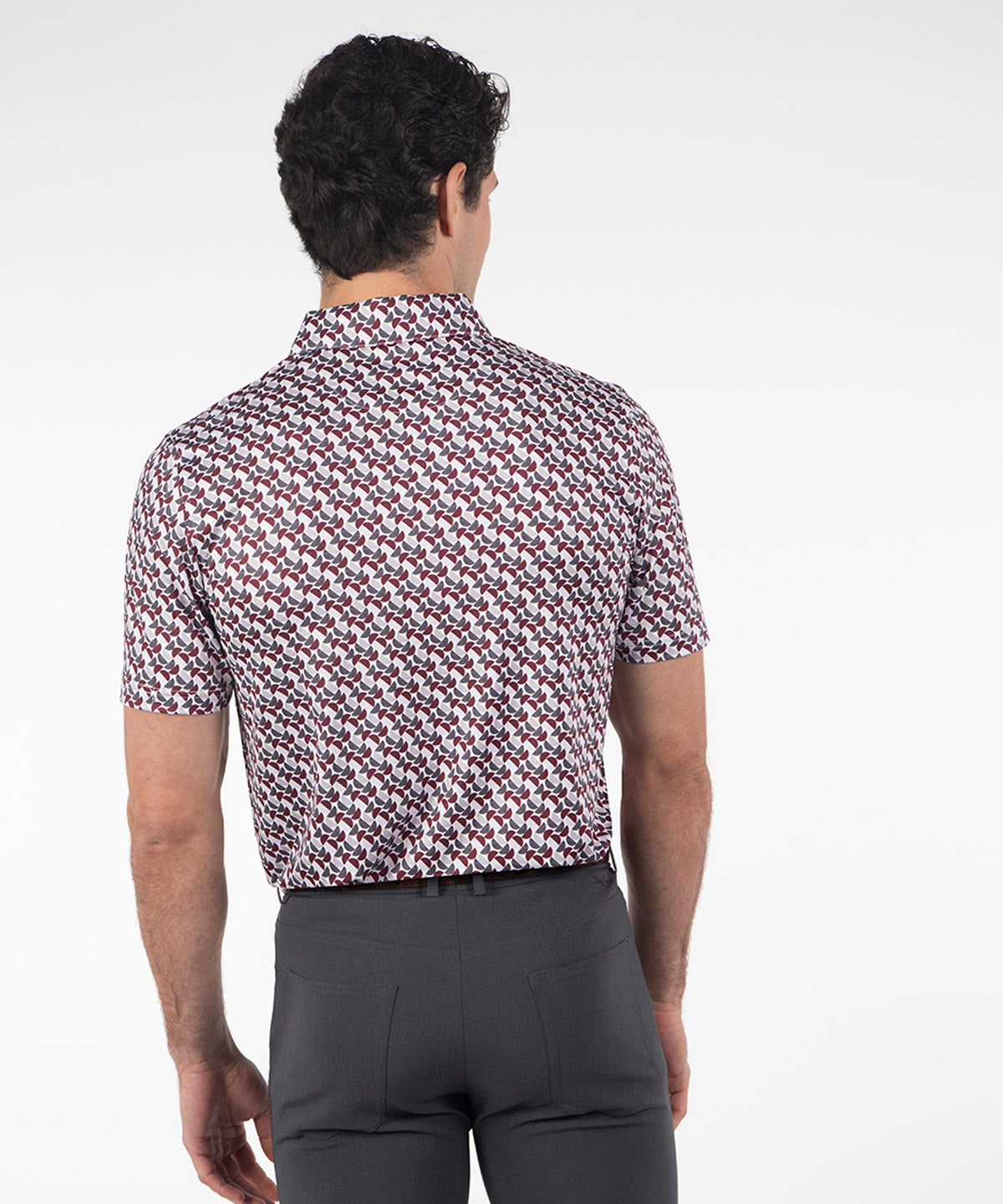 Performance Biltmore Print Short-Sleeve Polo