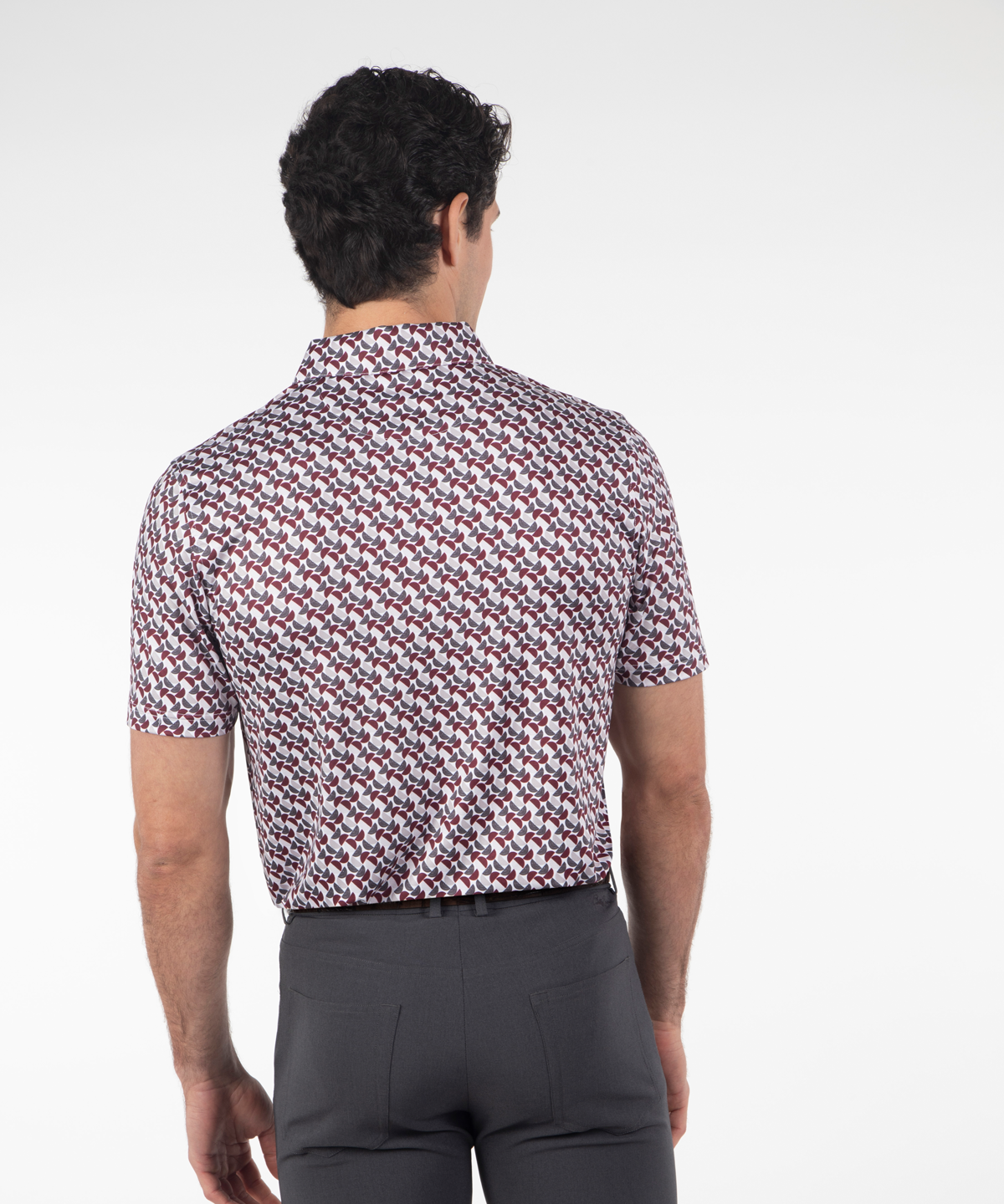 Performance Biltmore Print Short-Sleeve Polo