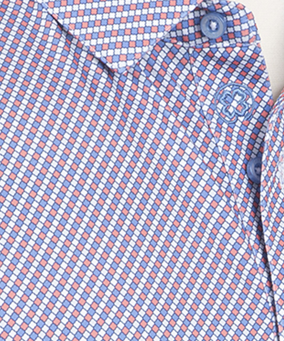 Performance Seville Print Short-Sleeve Polo