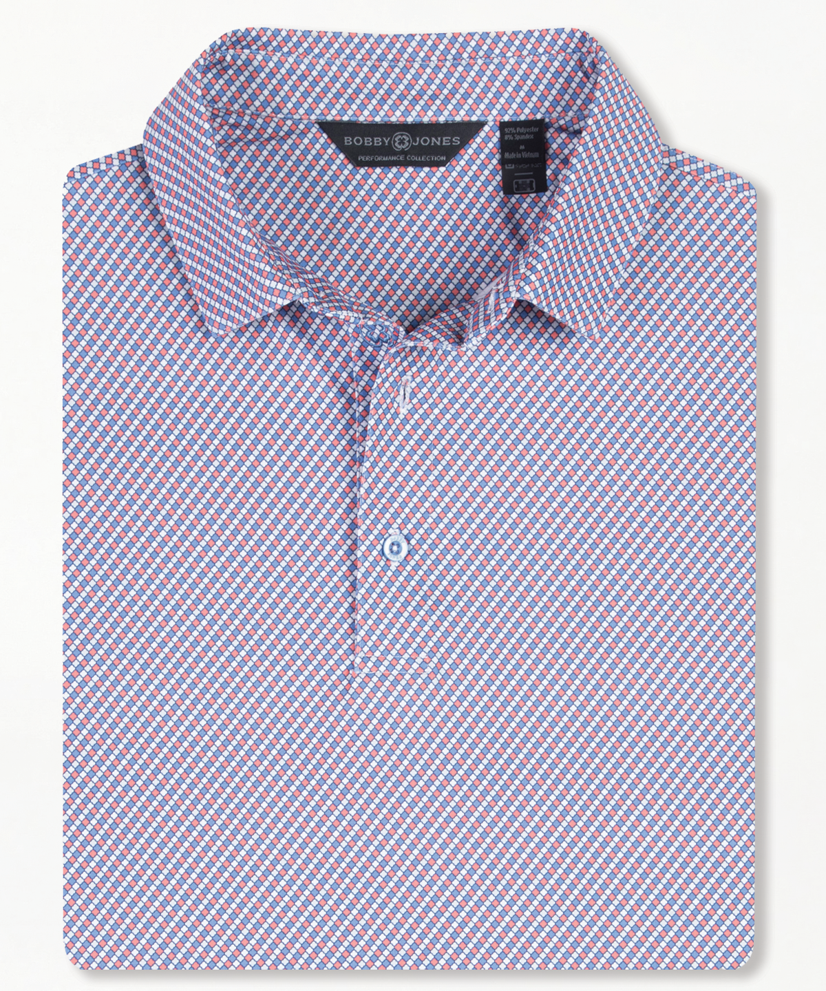 Performance Seville Print Short-Sleeve Polo