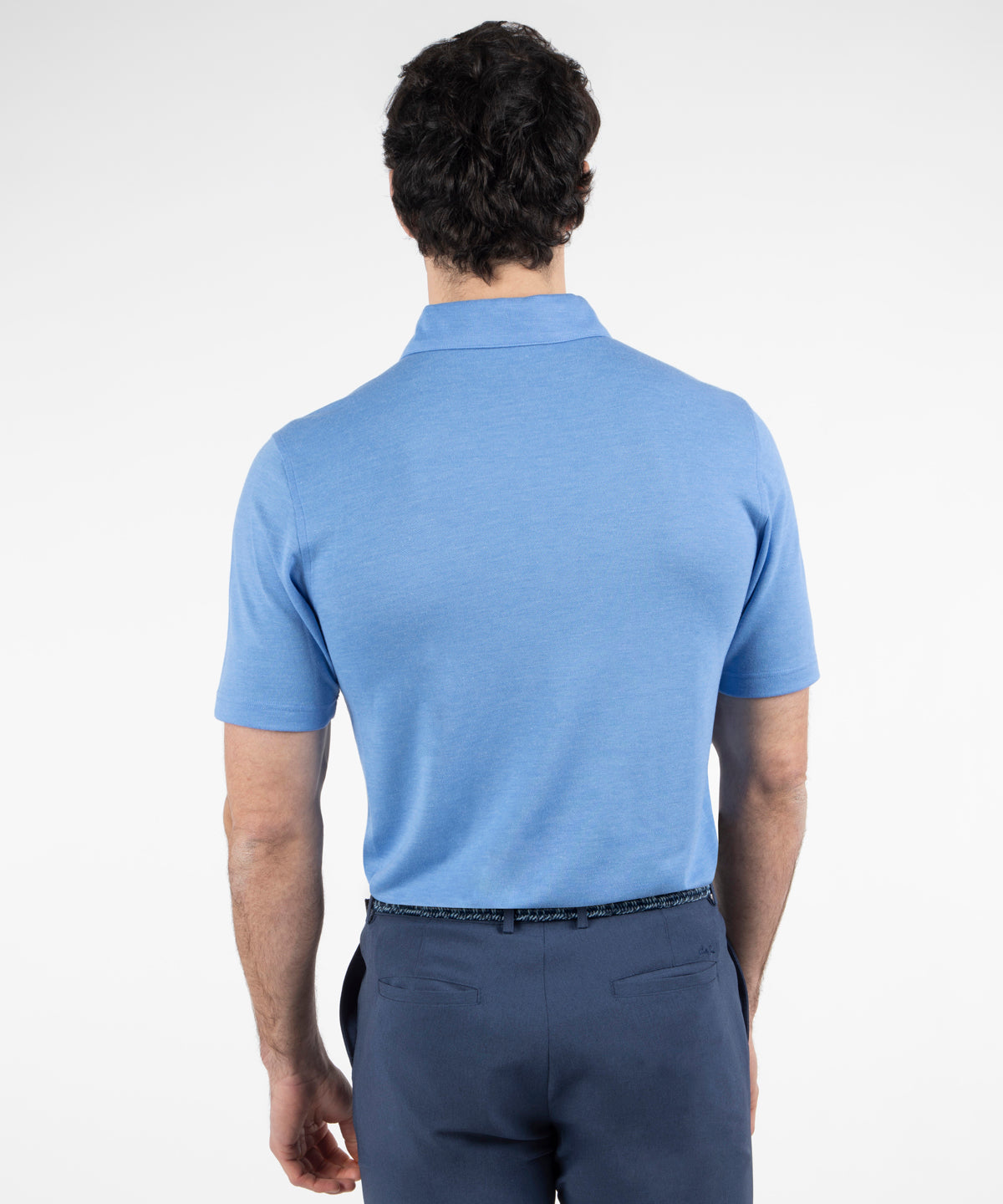 Performance Heather Piqué Jersey Polo