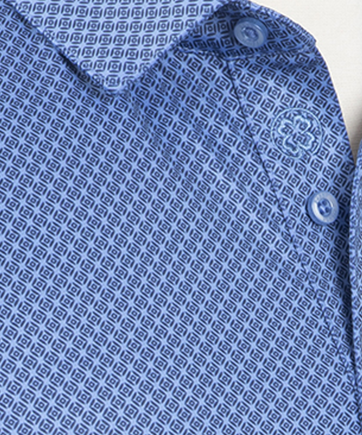 Performance Diamond Argyle Print Jersey Polo