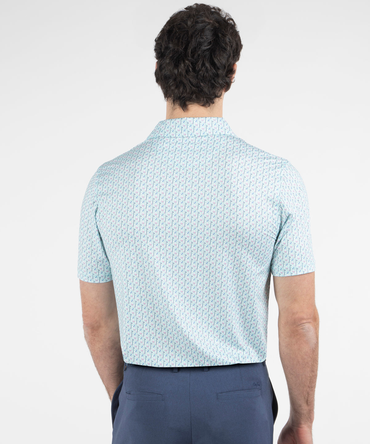 Performance Happy Hour Print Jersey Polo