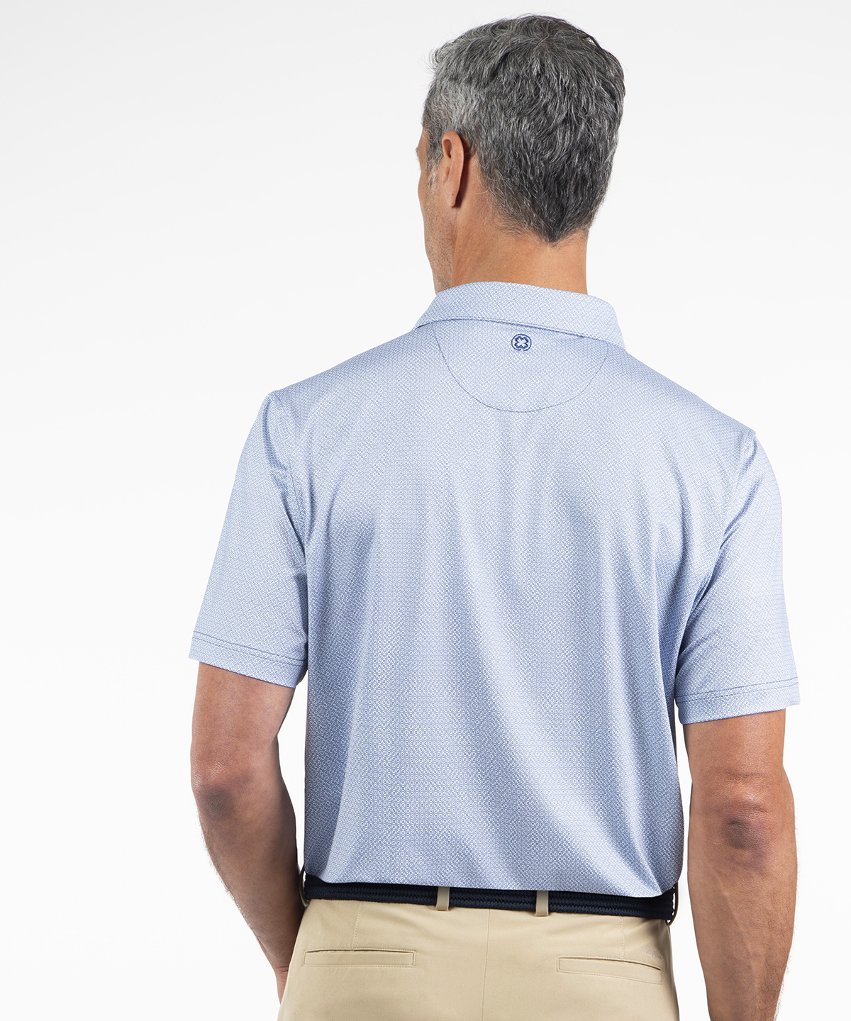 Performance Cyber Print Jersey Polo