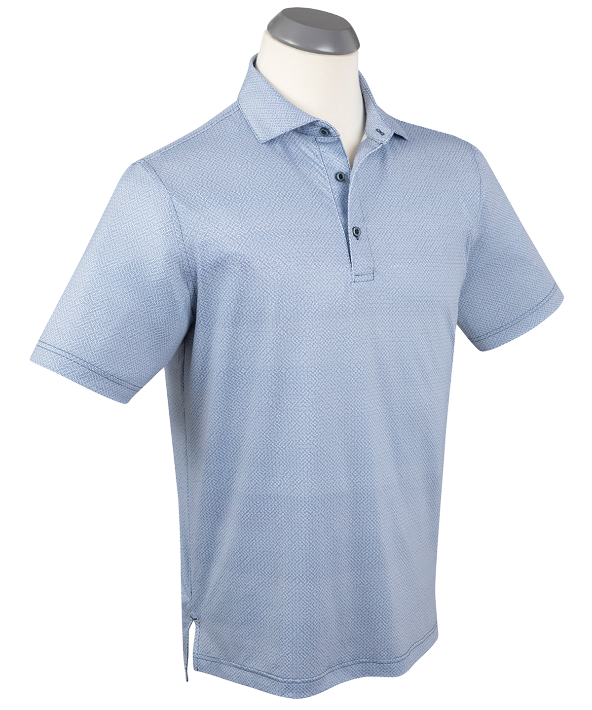 Performance Cyber Print Jersey Polo
