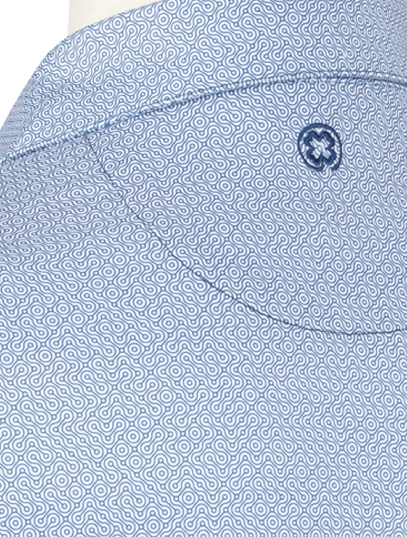 Performance Cyber Print Jersey Polo
