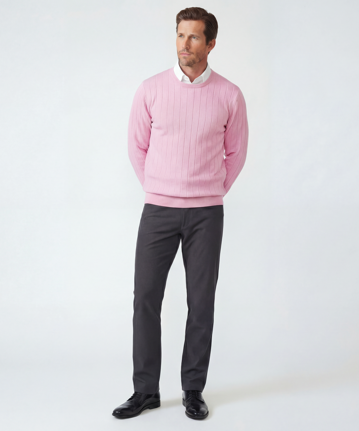 Signature Merino Crew Neck Pullover