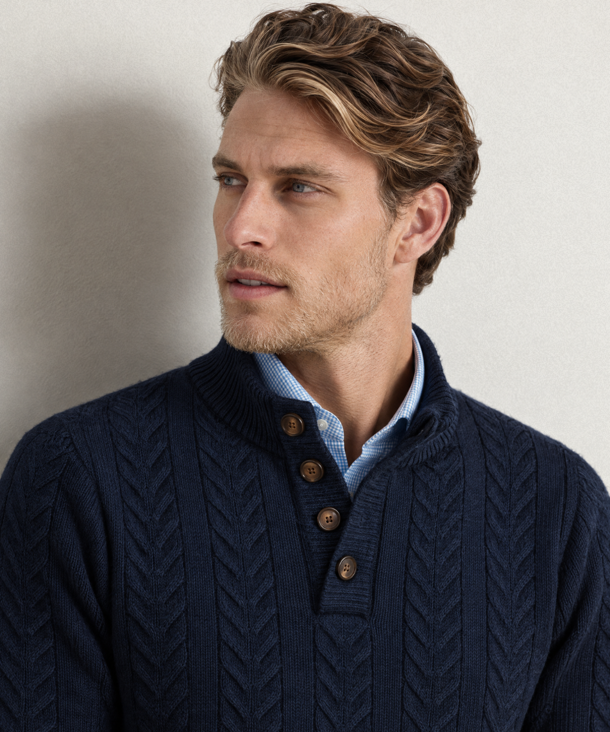 Navy Heather