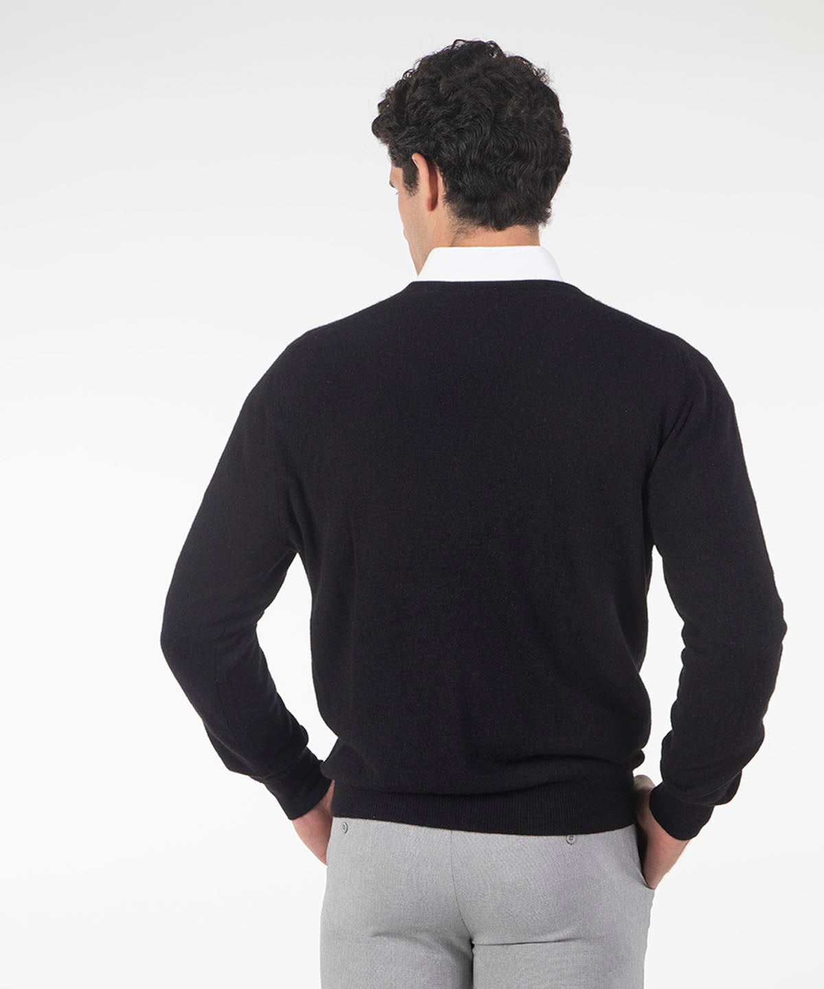 Heritage Italian Button-Front Cashmere Cardigan Sweater